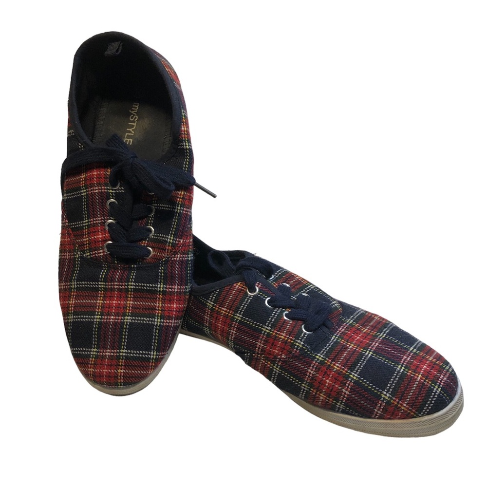 Plaid Tartan Shoe My Style, Women’s Size 10